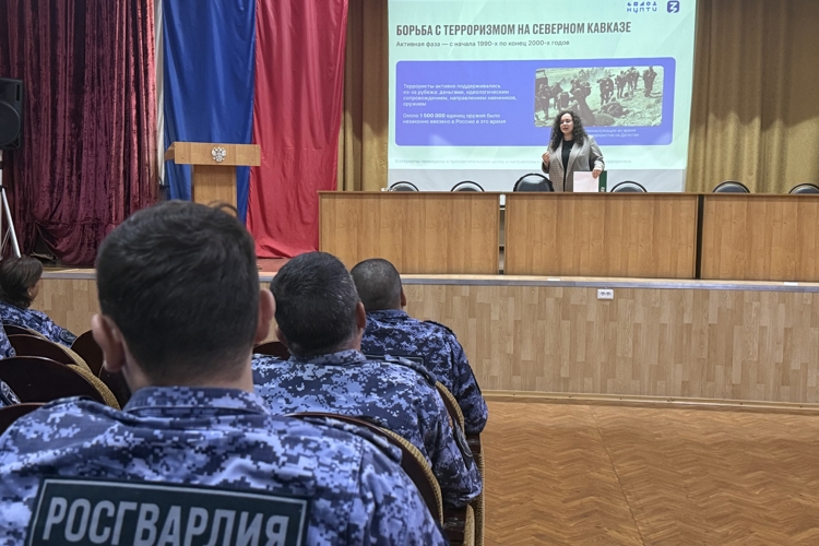 Росгвардия провела во Владимире тематические мероприятия ко Дню солидарности в борьбе с терроризмом