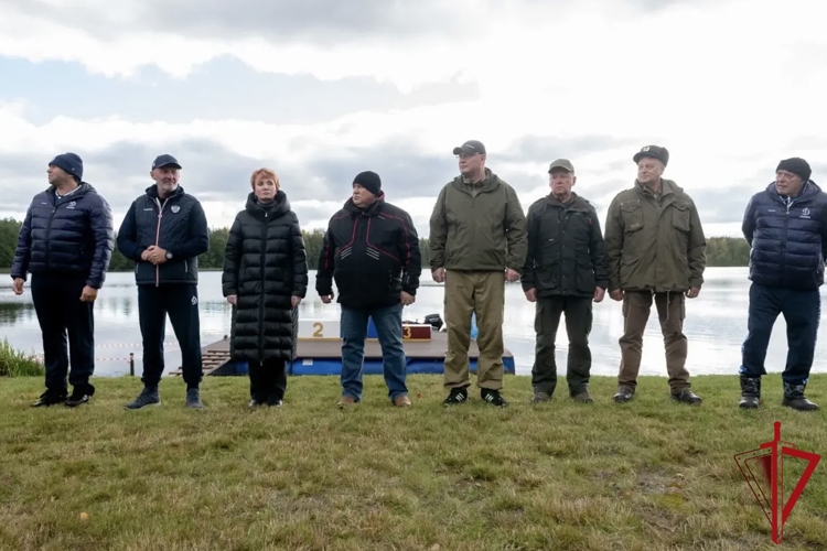 Команда Управления Росгвардии по Владимирской области заняла первое место по рыболовному спорту